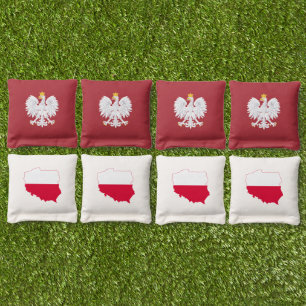 Polish Eagle Cornhole Bags