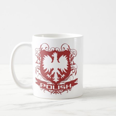 Polish Eagle Crest Coffee Mug