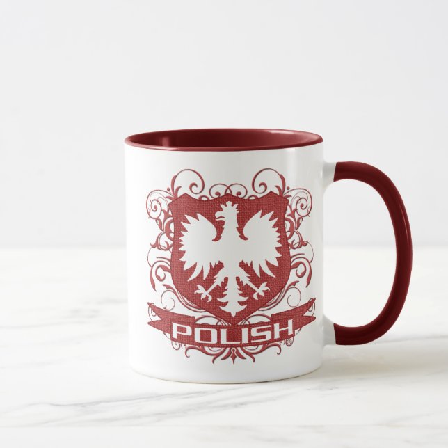 Polish Eagle Crest Mug (Right)