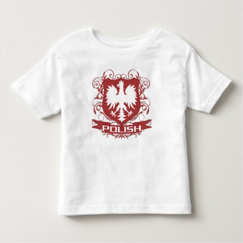 Polish Eagle Crest Toddler T_shirt