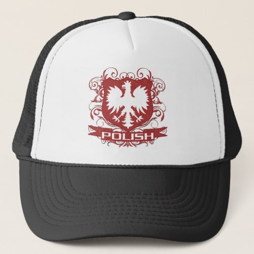 Polish Eagle Crest Trucker Hat