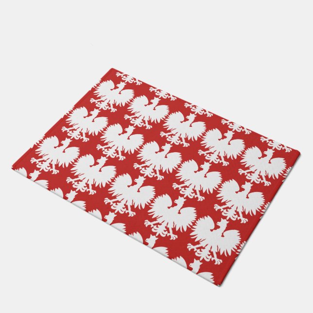 Polish Eagle Doormat (Angled)