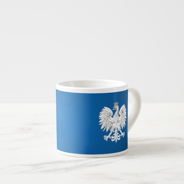Polish eagle espresso cup (Front Right)