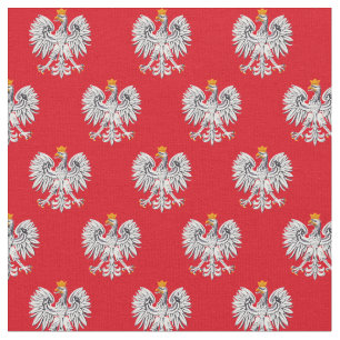 Polish Eagle Fabric, fashion, flag, Poland Fabric