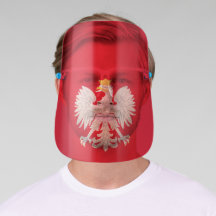 Polish Eagle Face Shield