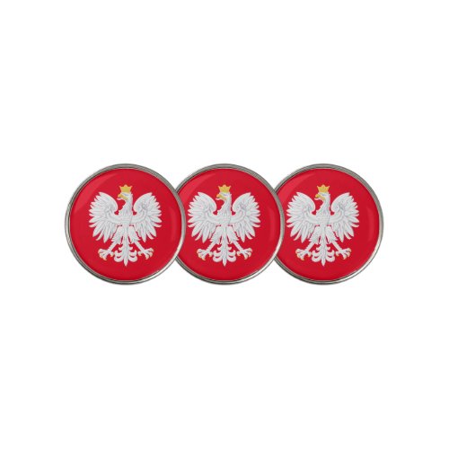 Polish Eagle Golf Ball Markers