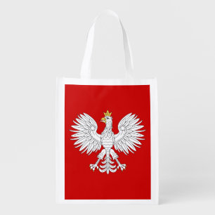Polish Eagle Grocery Bag
