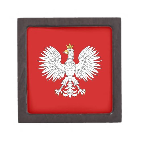 Polish Eagle Jewelry Box