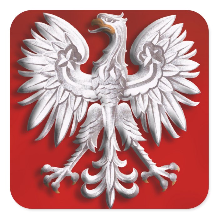 Polish Eagle Levitate Stickers