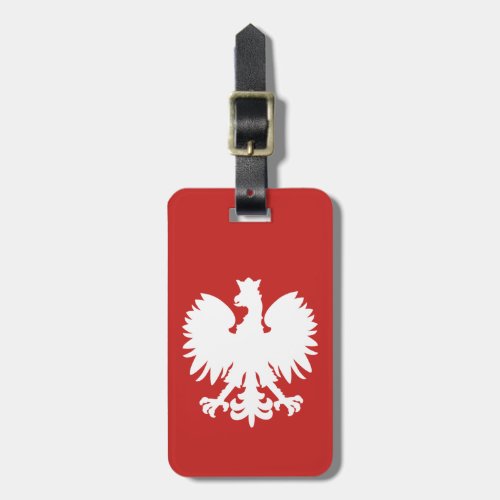 Polish Eagle Luggage Tag