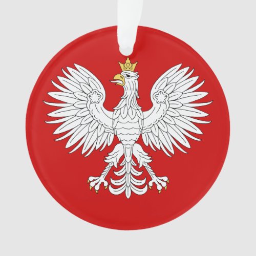 Polish Eagle Ornament