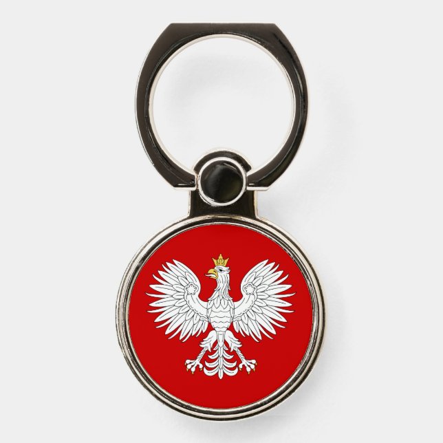 Polish Eagle Phone Ring Stand (Front)