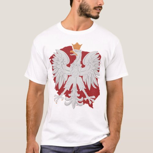 Polish Eagle Poland Design T_Shirt