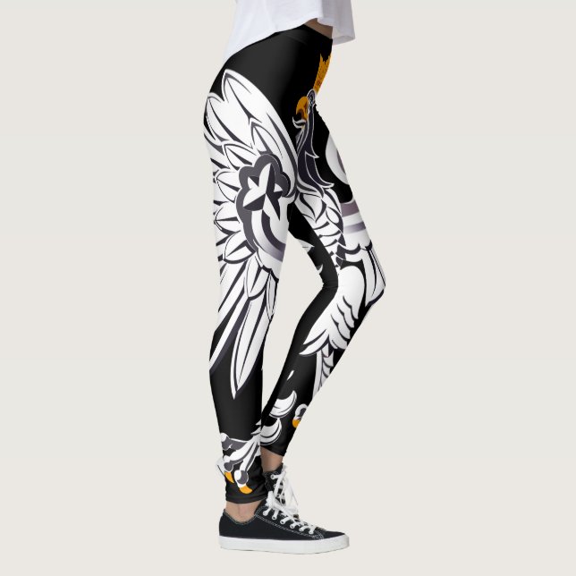 Polish Eagle & Poland fashion patriots /sports Leggings (Right)