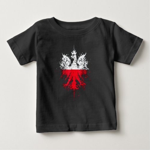 Polish Eagle  Polish Pride  Polish Flag  Polish Baby T_Shirt