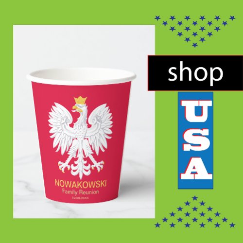 Polish Eagle 🦅 Polski Poland Crest Reunion