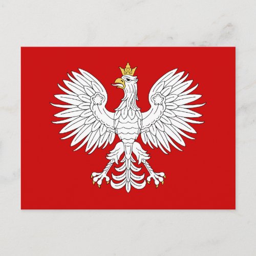 Polish Eagle Postcard