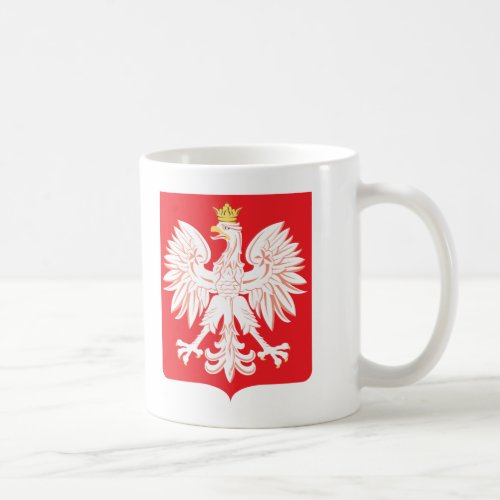Polish Eagle Red Shield Coffee Mug