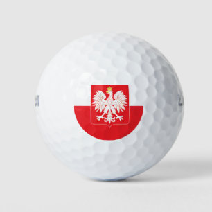 Polish Eagle Red Shield Golf Balls