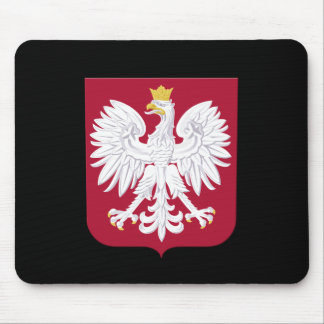 Polish Eagle Red Shield Mouse Pad