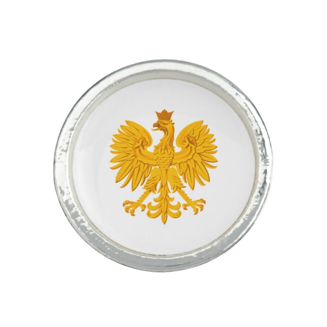 Polish eagle ring (Front)