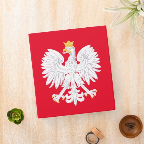 Polish Eagle School Binder