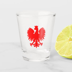 Polish Eagle Shot Glass