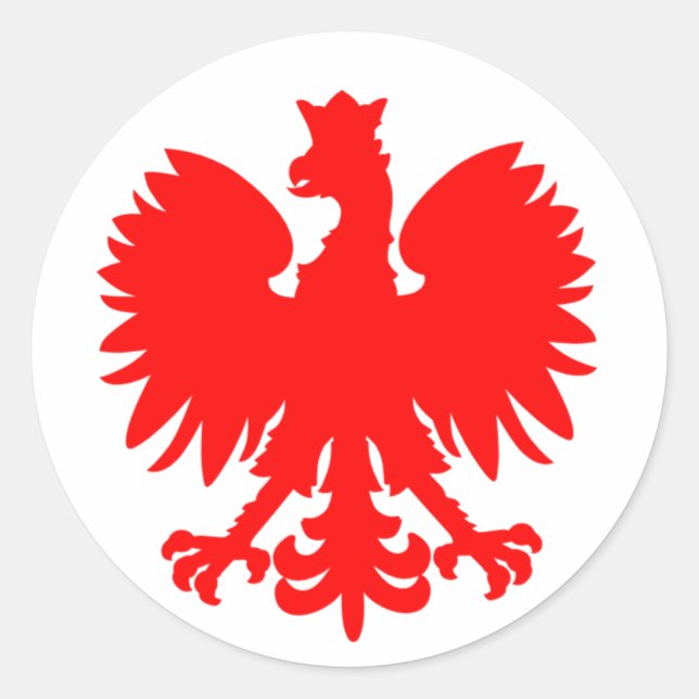 Polish Eagle Sticker (Front)