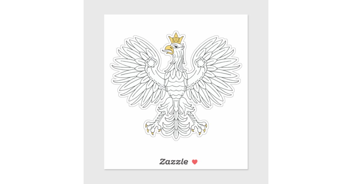 Polish Eagle Sticker Zazzle