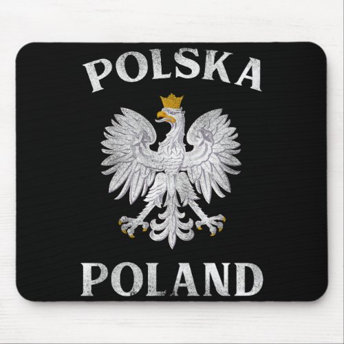 Polish Eagle T Poland Coat Of Arms Polska Mouse Pad