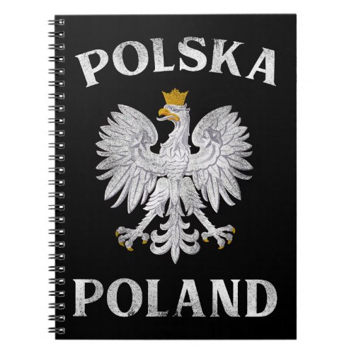 Polish Eagle T Poland Coat Of Arms Polska Notebook