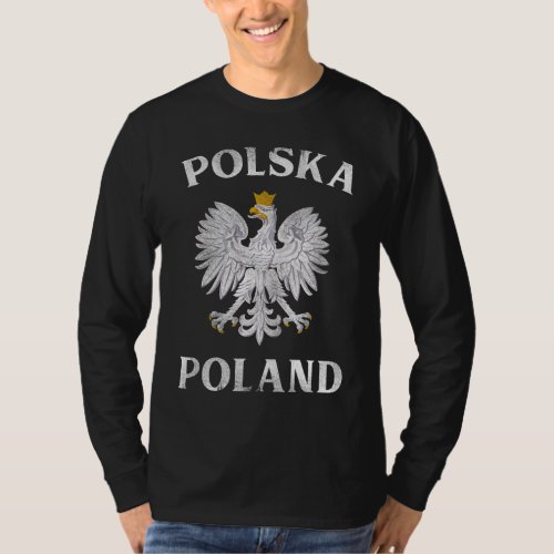Polish Eagle T Poland Coat Of Arms Polska T_Shirt