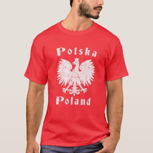 Polish Eagle T Poland Coat Of Arms Polska T_Shirt