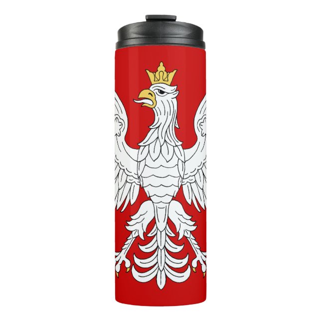 Polish Eagle Thermal Tumbler (Front)