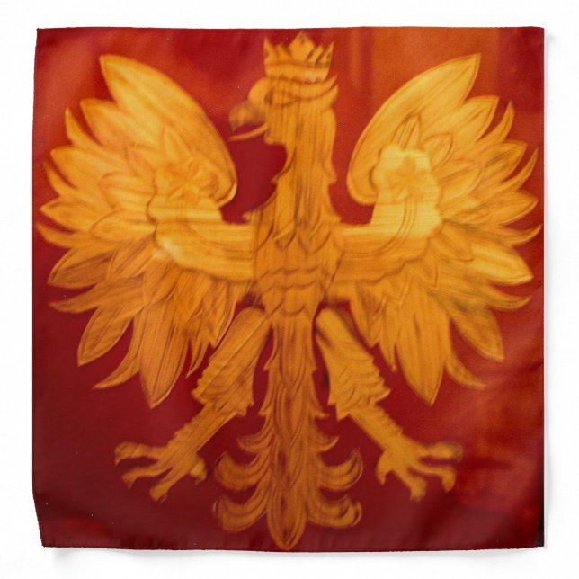 POLISH EAGLE WITH CROWN BANDANA (Front)