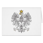 Polish Eagle With Gold Crown (Front Horizontal)