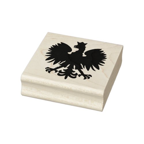 Polish Eagle Wood Stamp