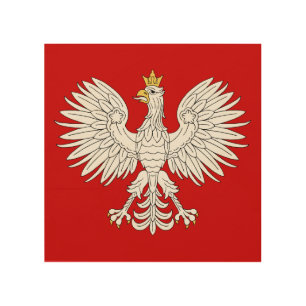 Polish Eagle Wood Wall Art