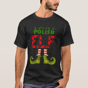 Polish Elf Funny Group Matching Family Pyjamas For T-Shirt