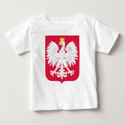 Polish Emblem _ Poland Shield _ Polska Herb Polski Baby T_Shirt