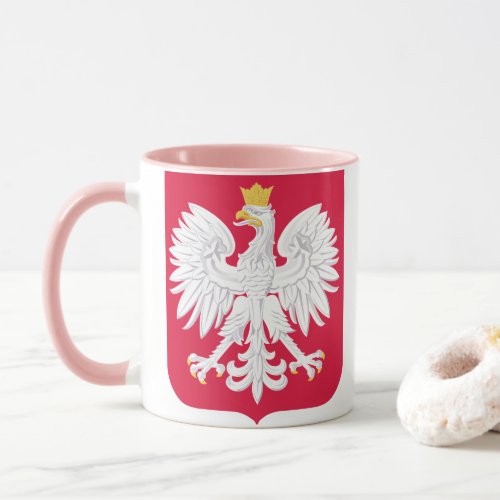 Polish Emblem _ Poland Shield _ Polska Herb Polski Mug