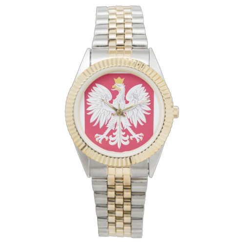 Polish Emblem _ Poland Shield _ Polska Herb Polski Watch