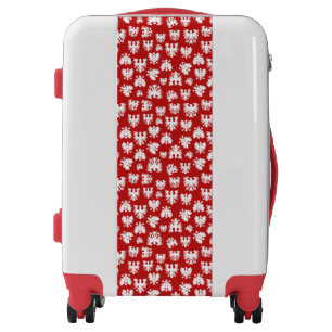 Polish Falcon Poland Dyngus Day Chicken Pattern Luggage