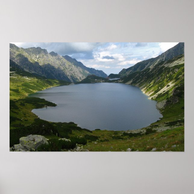 Polish Five Likes Valley, Tatras Poster (Front)