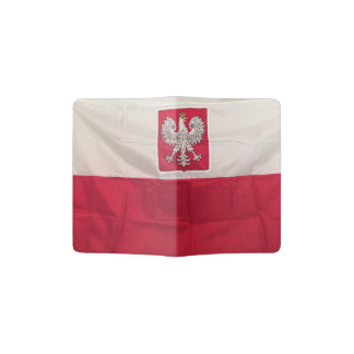 POLISH FLAG AND EAGLE PASSPORT HOLDER