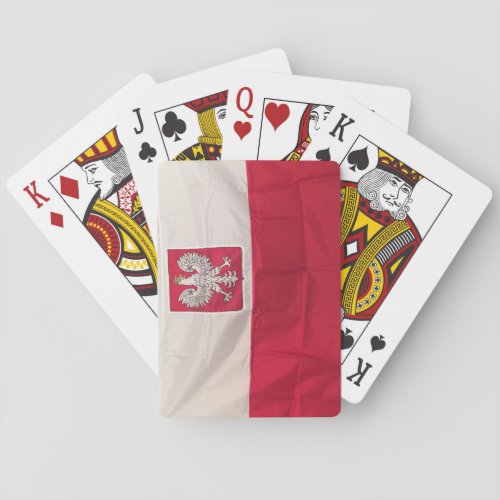 POLISH FLAG AND EAGLE PLAYING CARDS 2