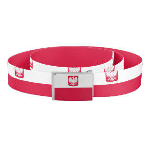 Polish flag belt