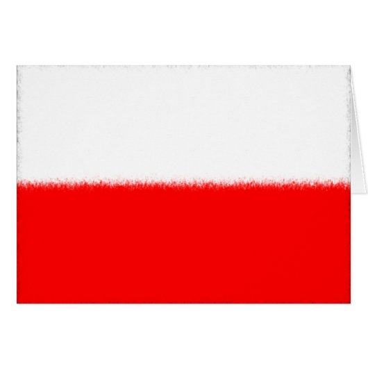Polish Flag Cards (Front Horizontal)