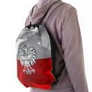 Polish flag-Coat of arms Drawstring Bag Polish flag-Coat of arms Drawstring Bag