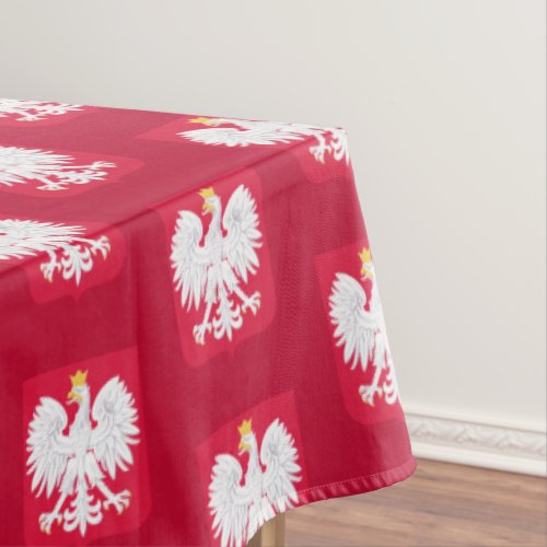 Polish Flag Eagle  Poland dining tablecloth